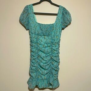 B Darlin Floral Ruffle Mini Dress Size 7/8